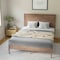 Flash Furniture LT Brown Queen Wooden Platform Bed with Headboard MG-09004QB-Q-OAK-GG - alternate 9
